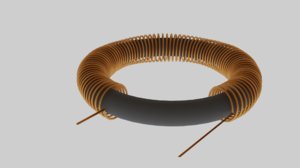 3D electronic coil