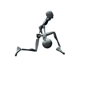 Basketball flying dunk T6