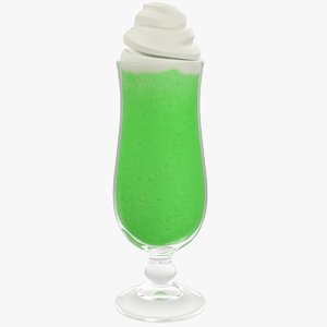 cocktail smoothie beverage 3D