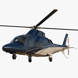 3D multi-purpose helicopter rotor copter model