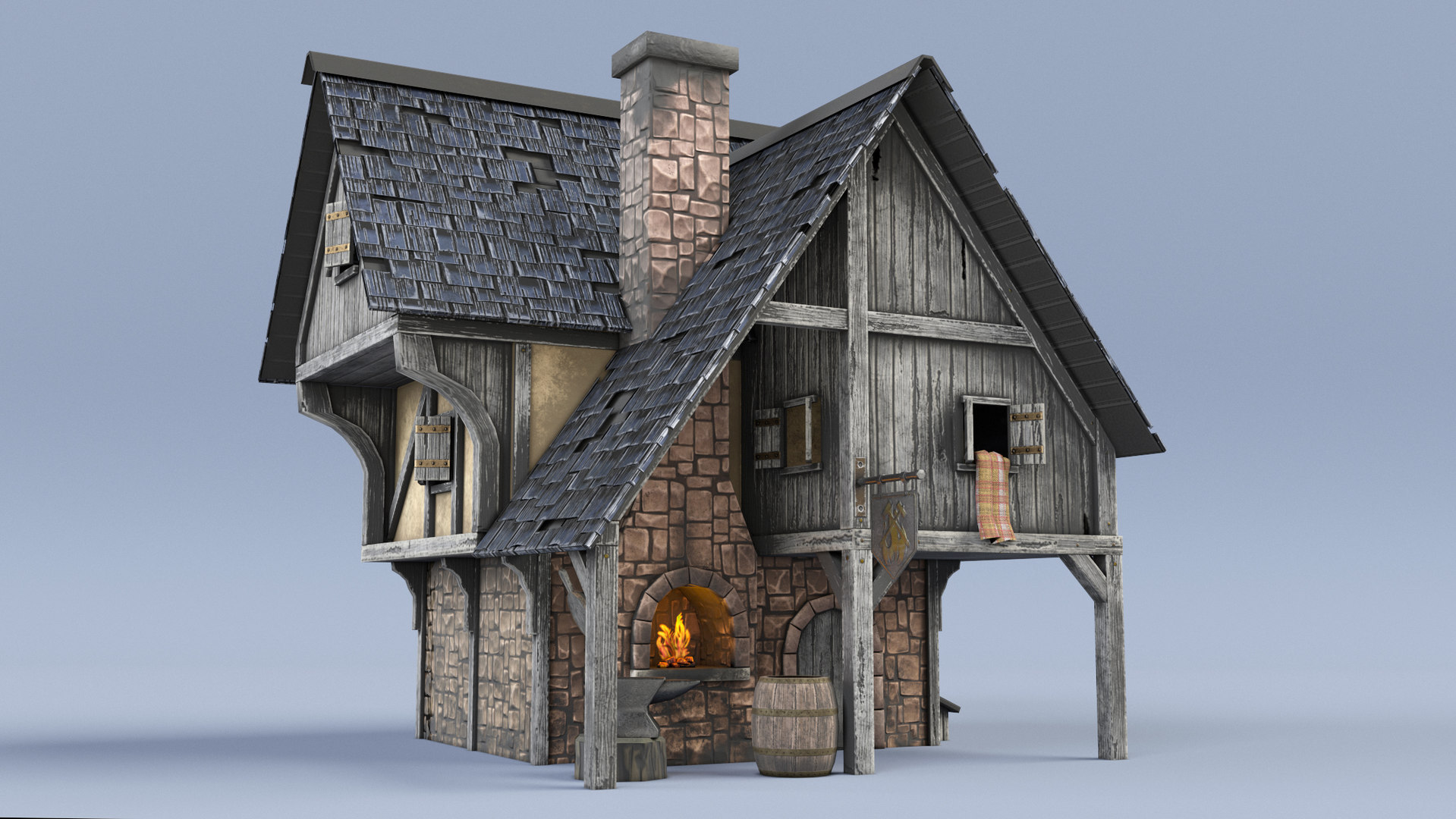 bricklink medieval blacksmith