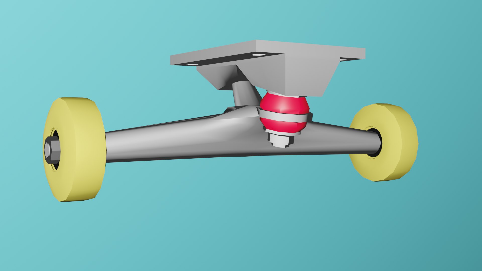 Skateboarding truck 3D model TurboSquid 1504055