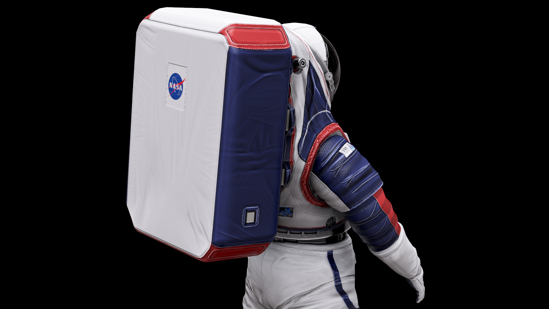 nasa 2024 xemu moon spacesuit3d模型