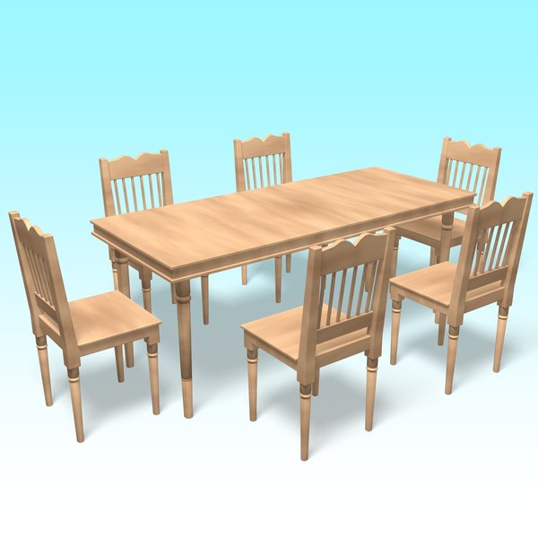 Dining Table 3d Model Turbosquid 1504377 - Kitchen Dining Room Table 3d Model Dining Table 3d Model Turbosquid 1504377 - Kitchen Dining Room Table 3d Model