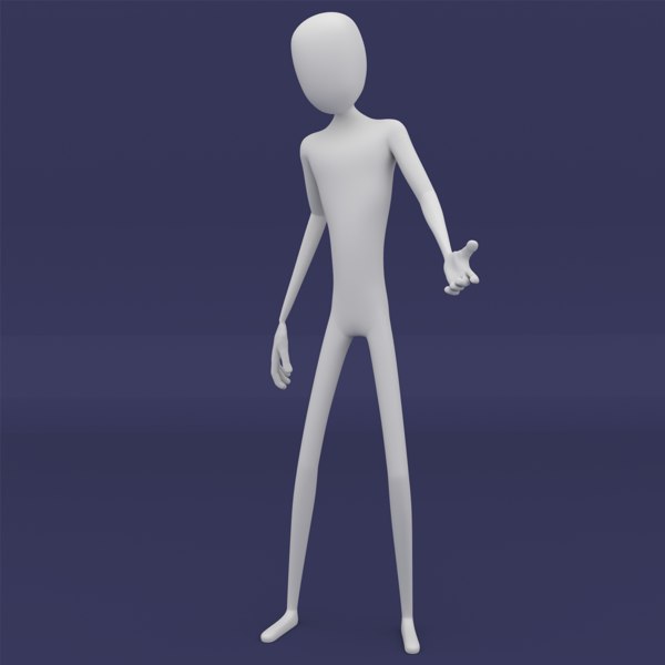 Stickman 3D Models for Download TurboSquid