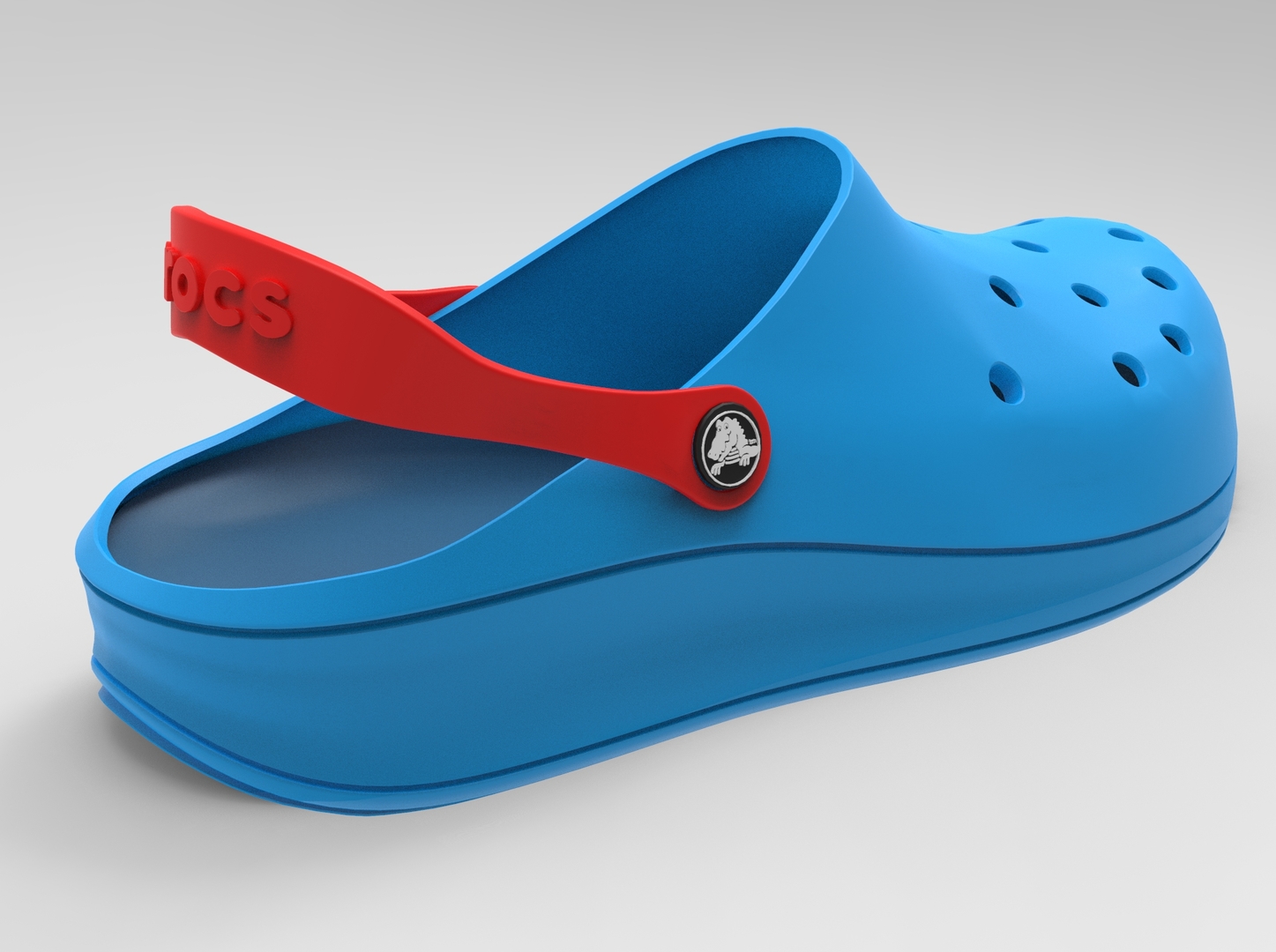 3d Crocs Shoes Turbosquid 1504414