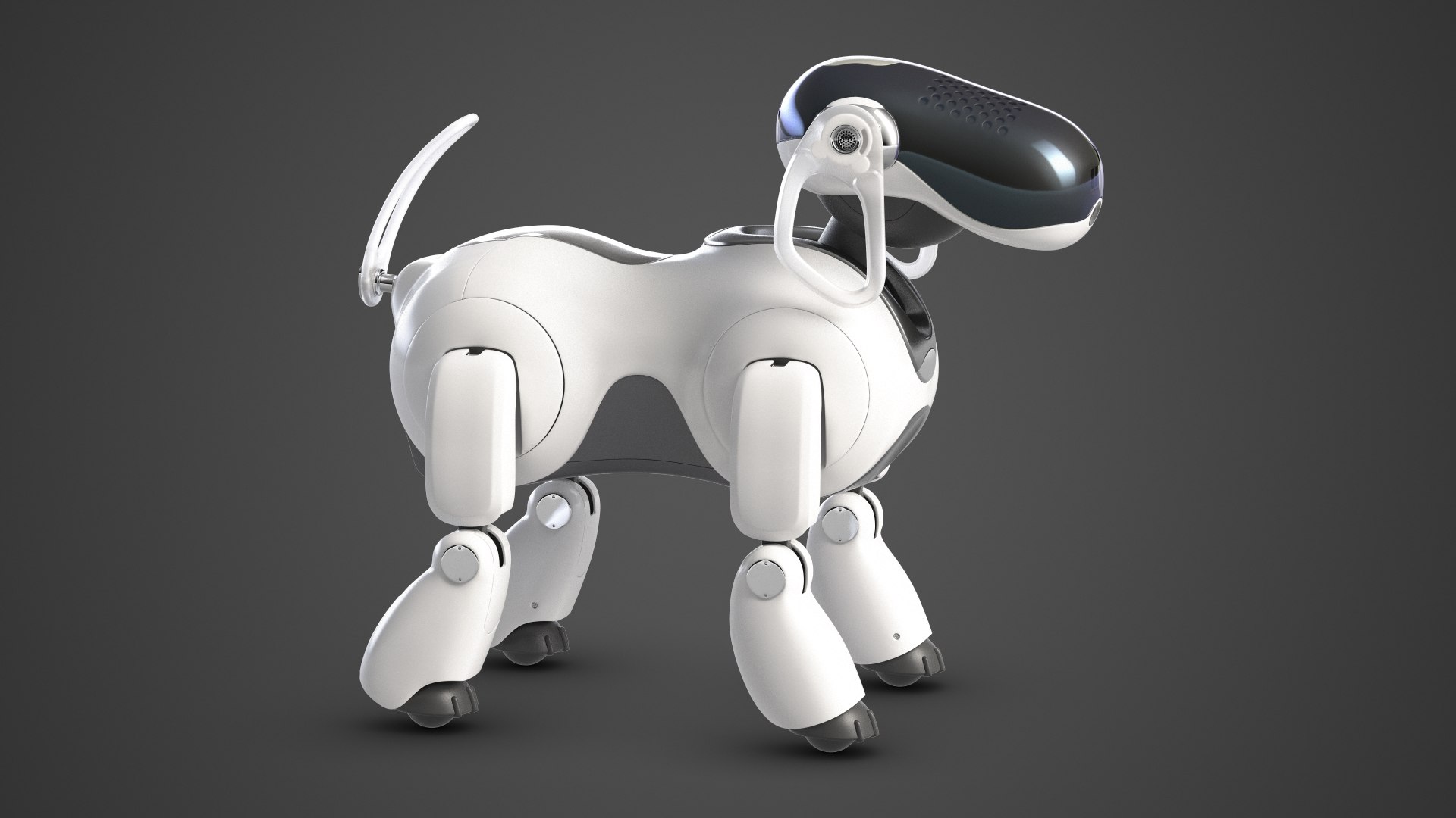 Aibo robot dog 3D model TurboSquid 1504587
