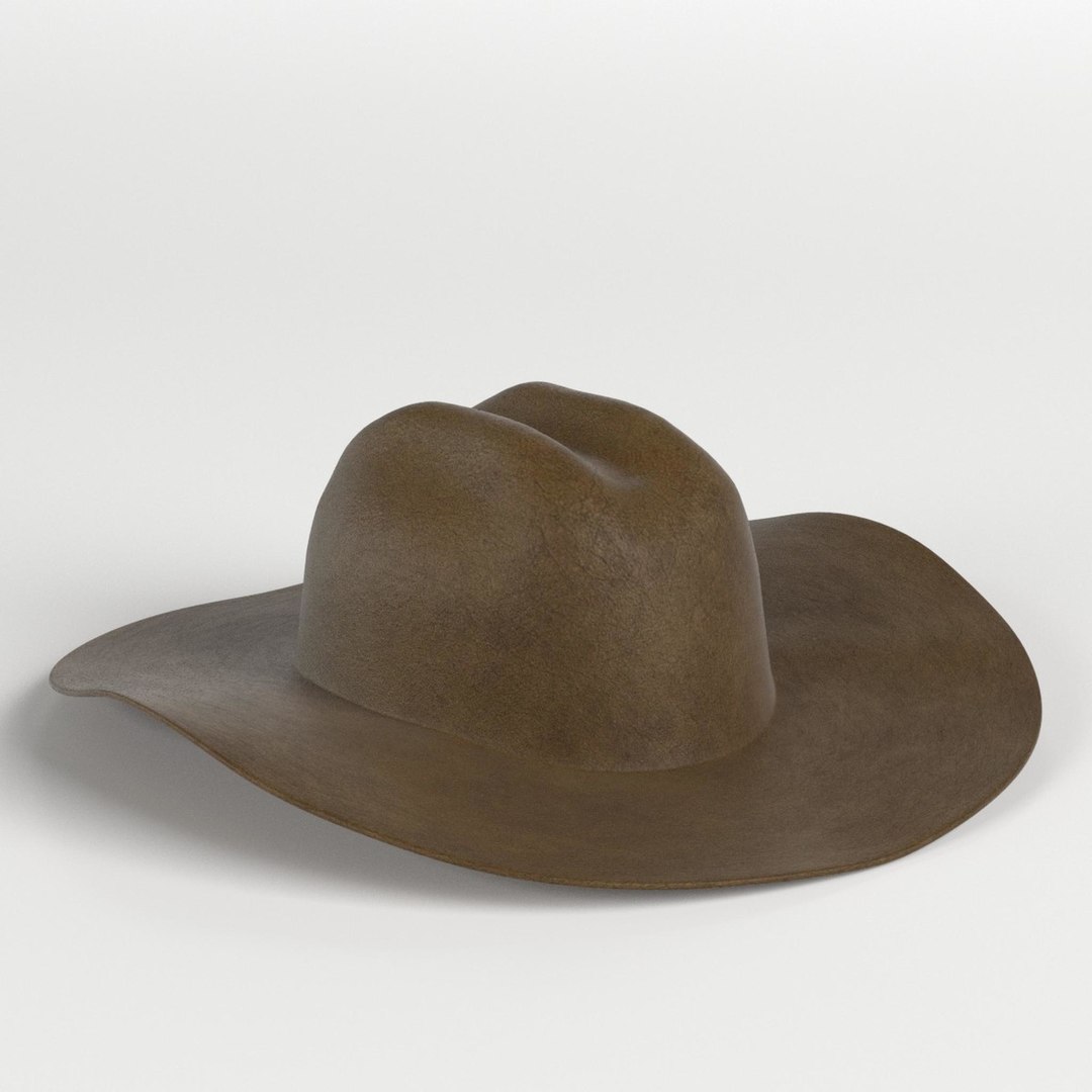 Cowboy hat 3D model TurboSquid 1343399