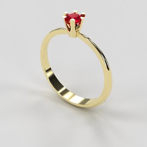 solitaire ring 1 model