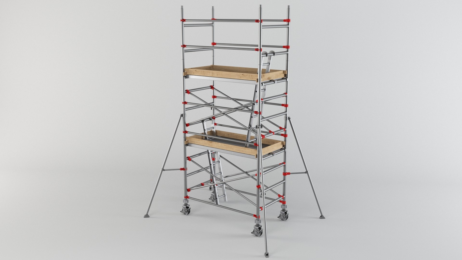 3d Model Scaffolding Industrial Construction - Turbosquid 1504920