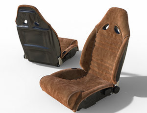 3D sport car seat