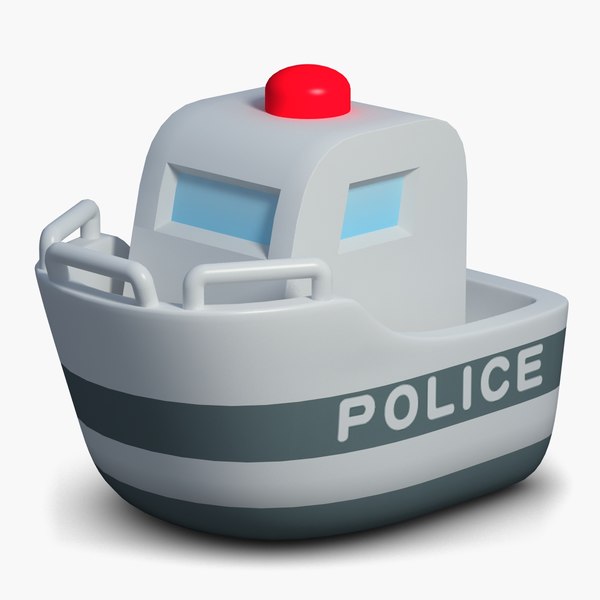 police boat toy