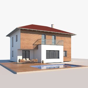 contemporary house model
