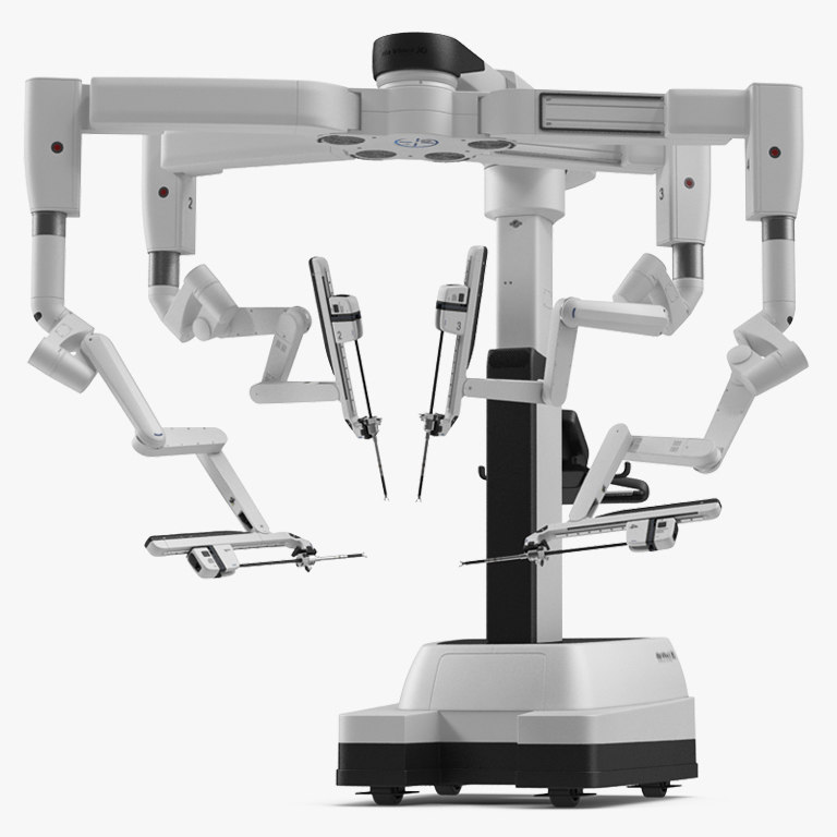 Surgical robotic da vinci 3D TurboSquid 1505472