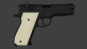3D s w 39 pistol model