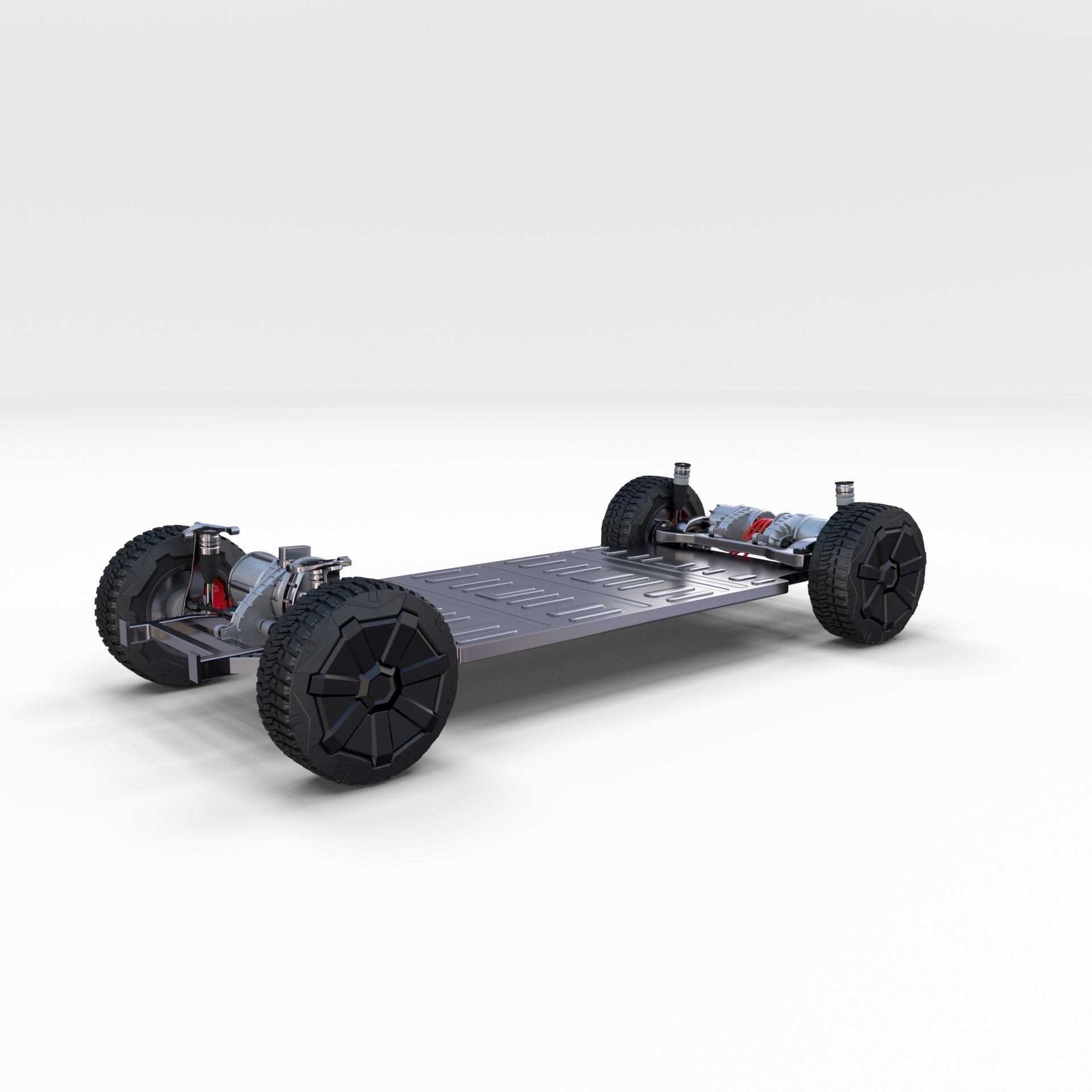 3D tesla cybertruck chassis - TurboSquid 1505965