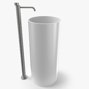 bathroom sink faucet 3D model