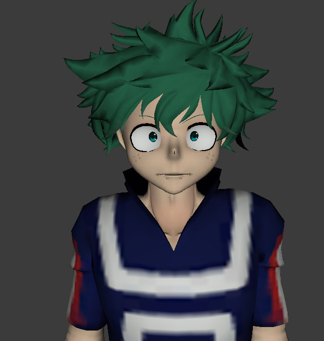 3D model deku boku - TurboSquid 1506133