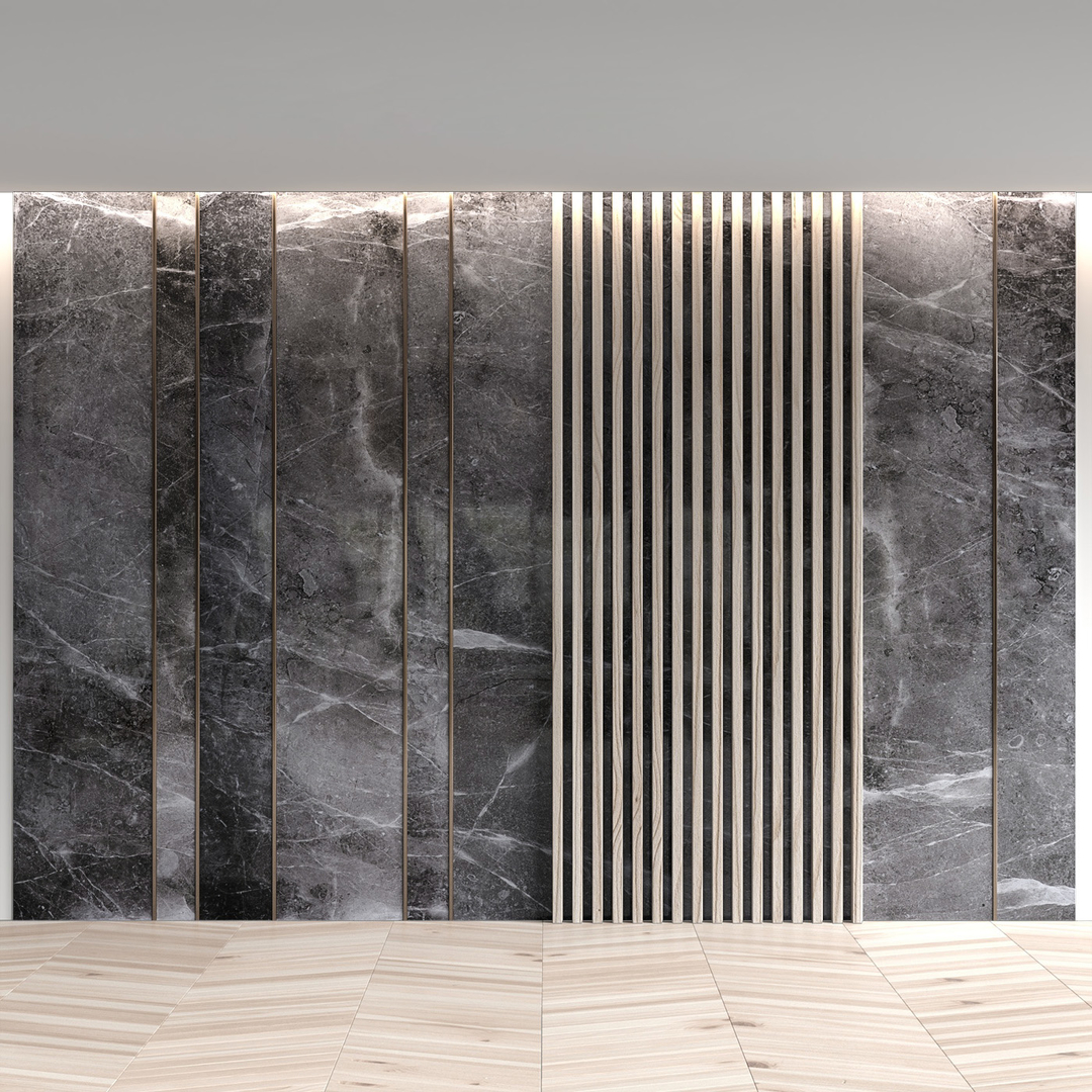 3D marble wall panels model - TurboSquid 1506110