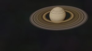 saturn planet 3D model