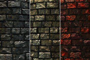 Brick Wall Game Ready Textures