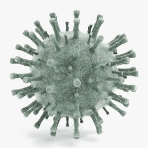 3D coronavirus 2019-ncov pbr
