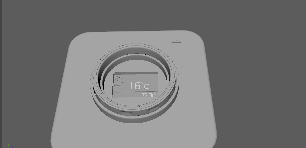 Free 3D thermostat designed minimal - TurboSquid 1506243