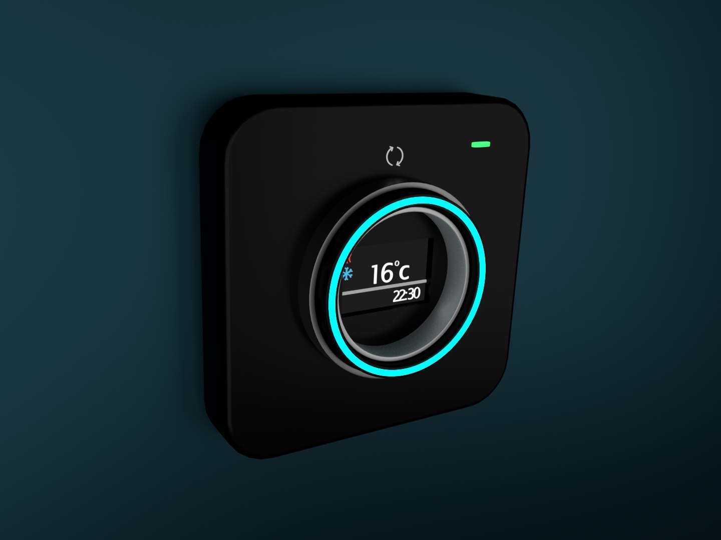 Free 3D thermostat designed minimal - TurboSquid 1506243