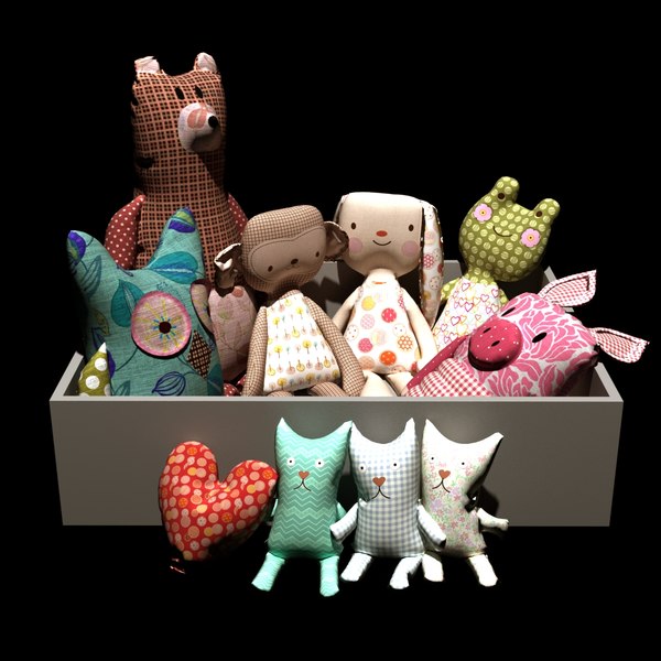toy box 3d model