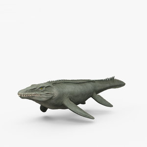 mosasaurus 3D model