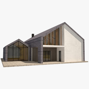 modern house 3D