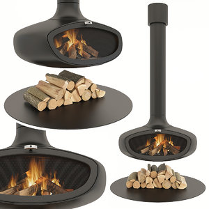 3D fireplace firebob
