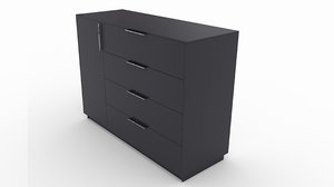 chest drawers 3D model