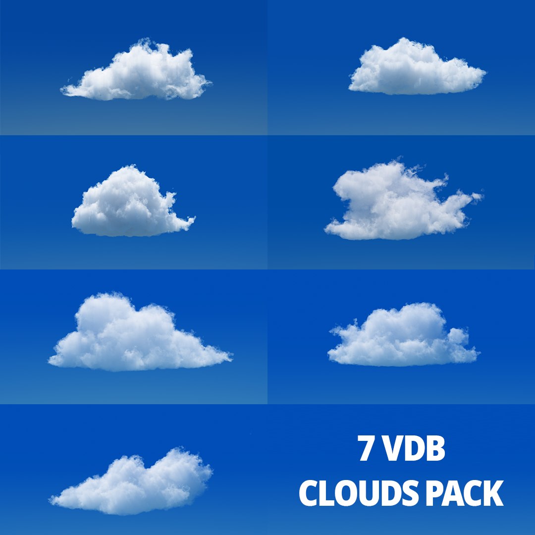 Clouds vdb 3D model TurboSquid 1506920