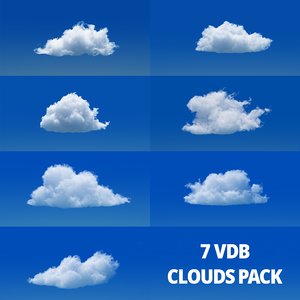 clouds vdb 3D model