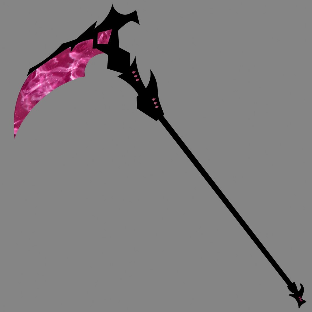 3D cosmetic scythe model - TurboSquid 1506942