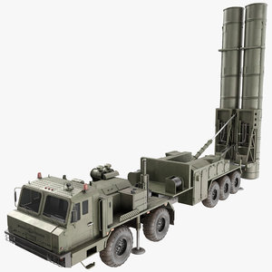 s-500 russian missile air 3D