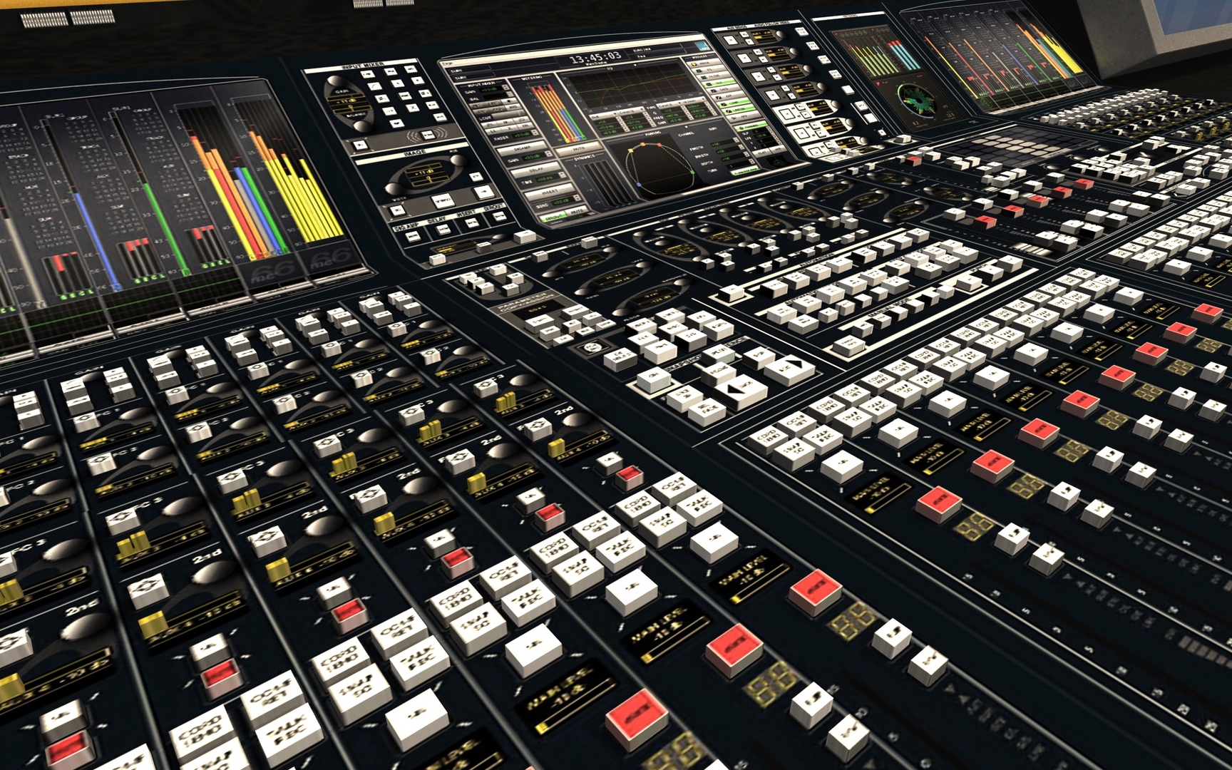 3D recording studio model - TurboSquid 1508118