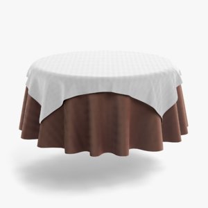 table cloth tablecloth model