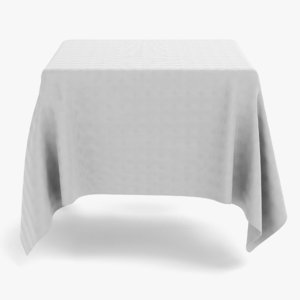 table cloth tablecloth 3D model