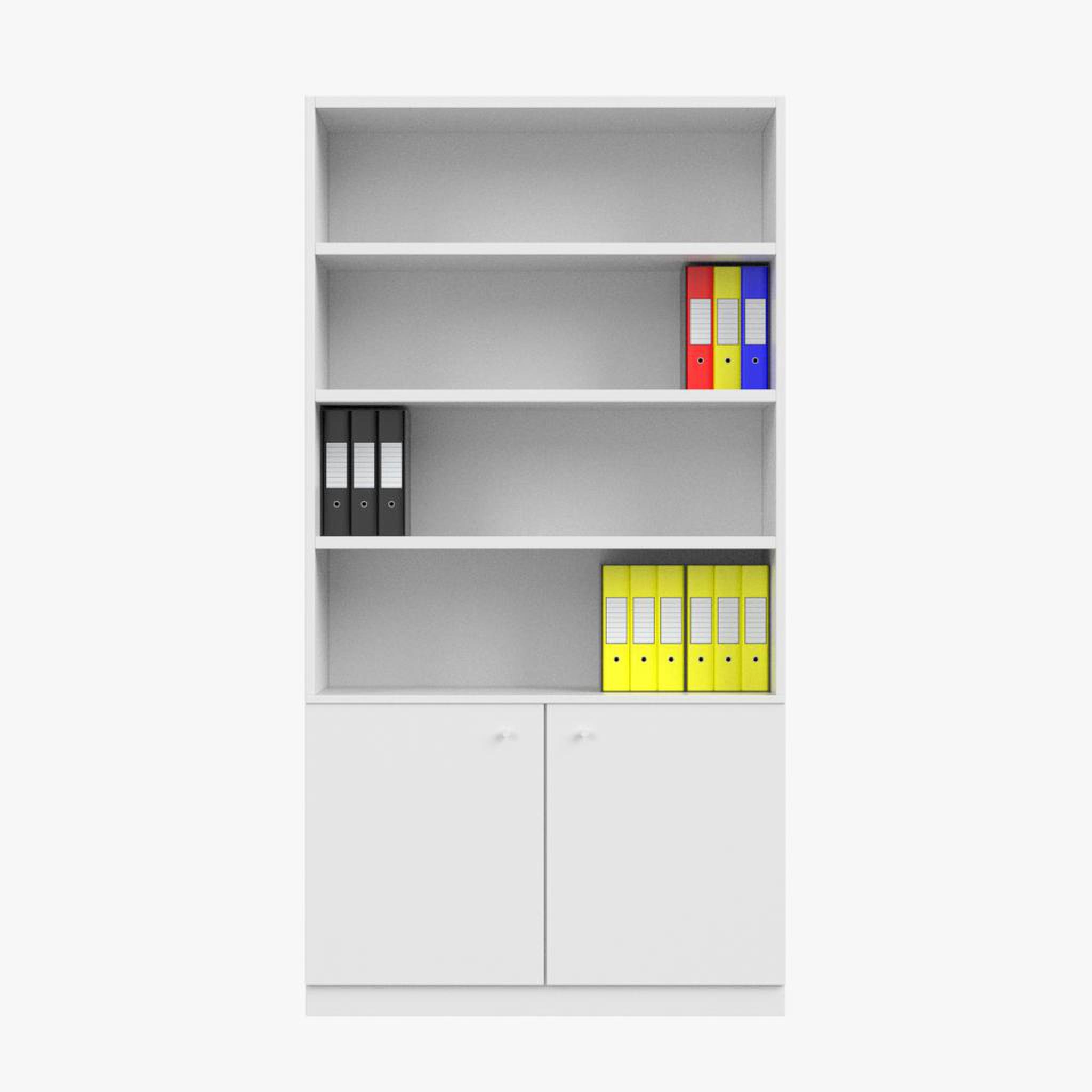 office shelf ring binder 3d model