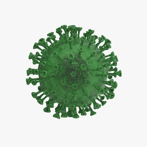 coronavirus virus 3D