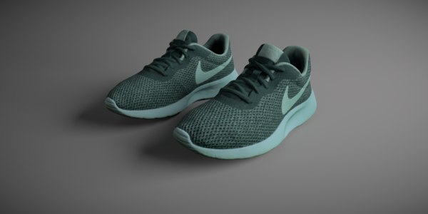 pair sneakers shoe 3D