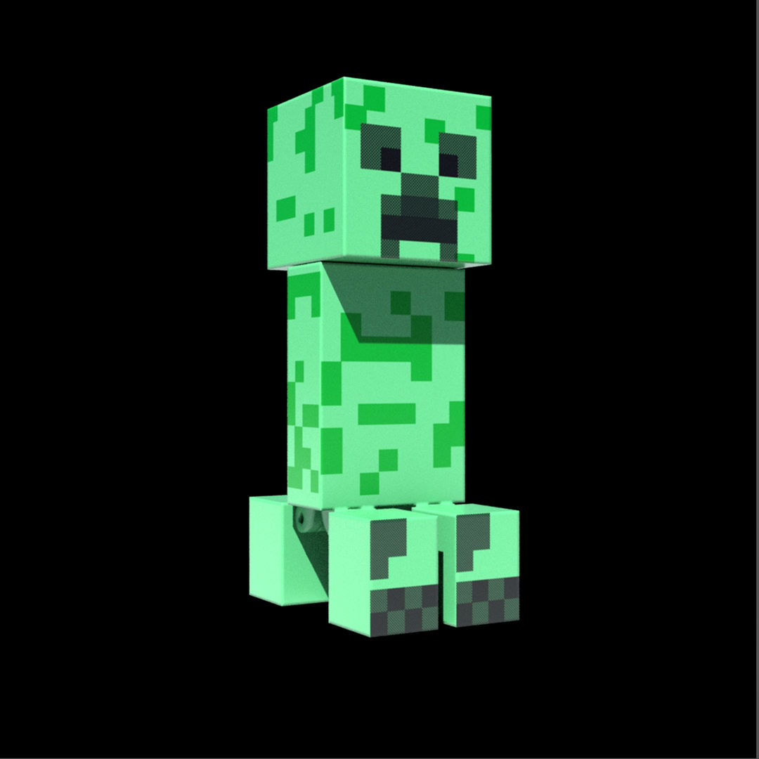 Creeper 3D model TurboSquid 1504434