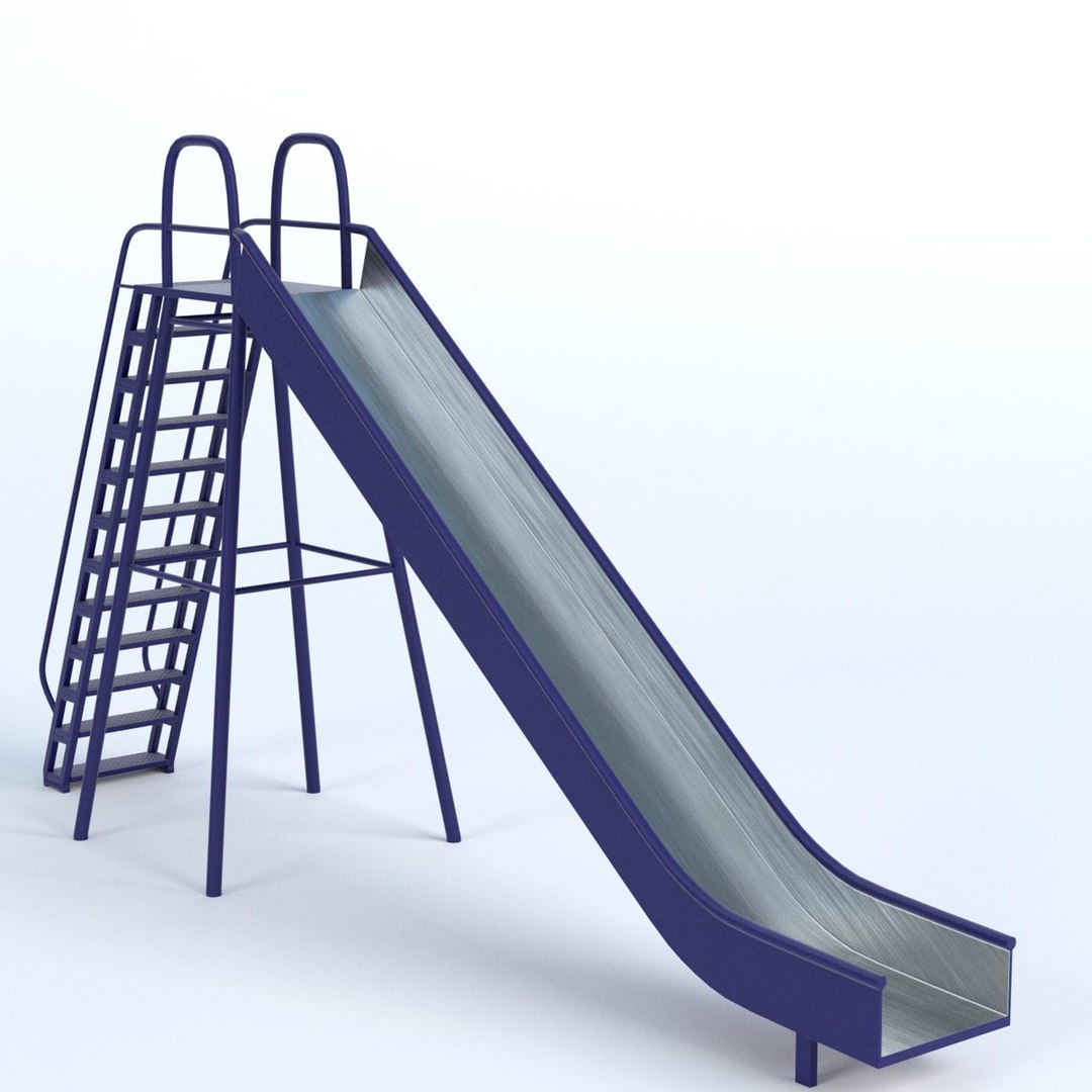 Park slide  2 3D model  TurboSquid 1349495