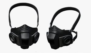 3D model gas mask