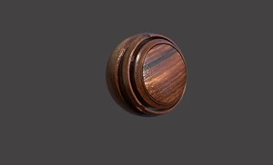 Shiny Wood PBR Texture