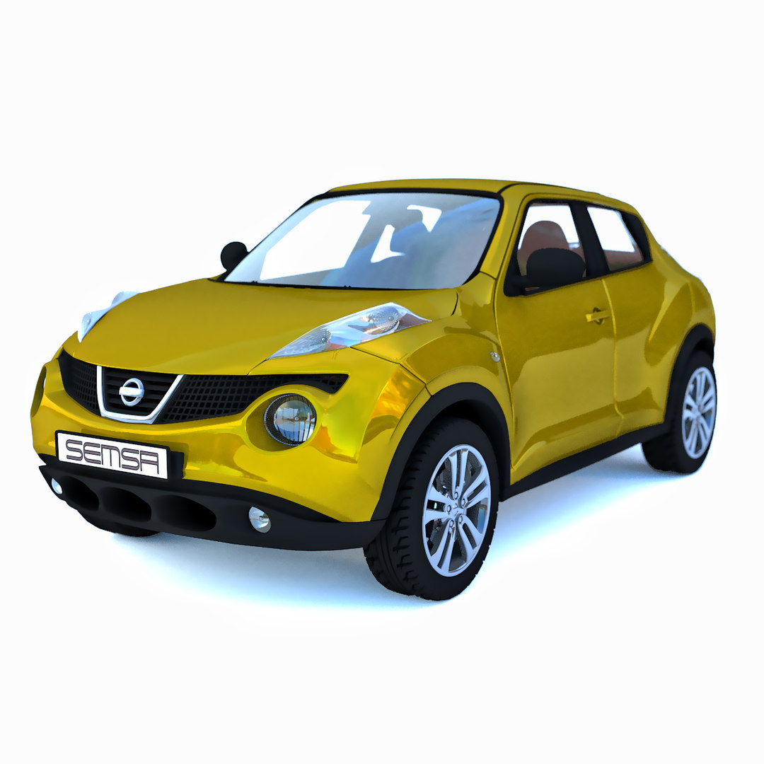 Nissan juke golden 3D model TurboSquid 1508088