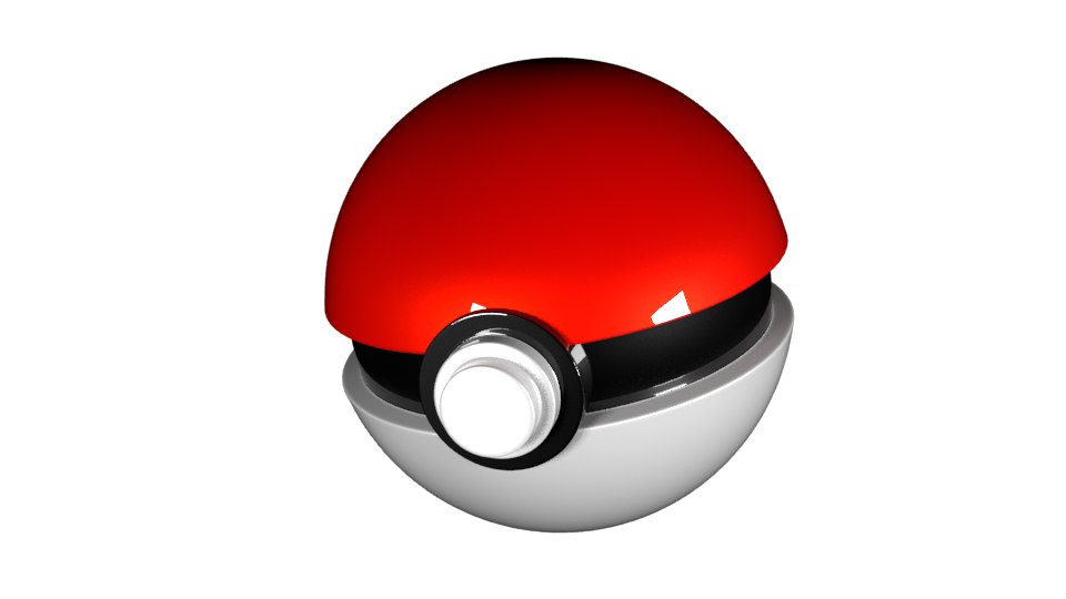 3D model pokeball TurboSquid 1508093