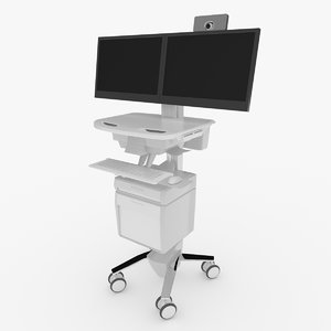 medical cart 3D